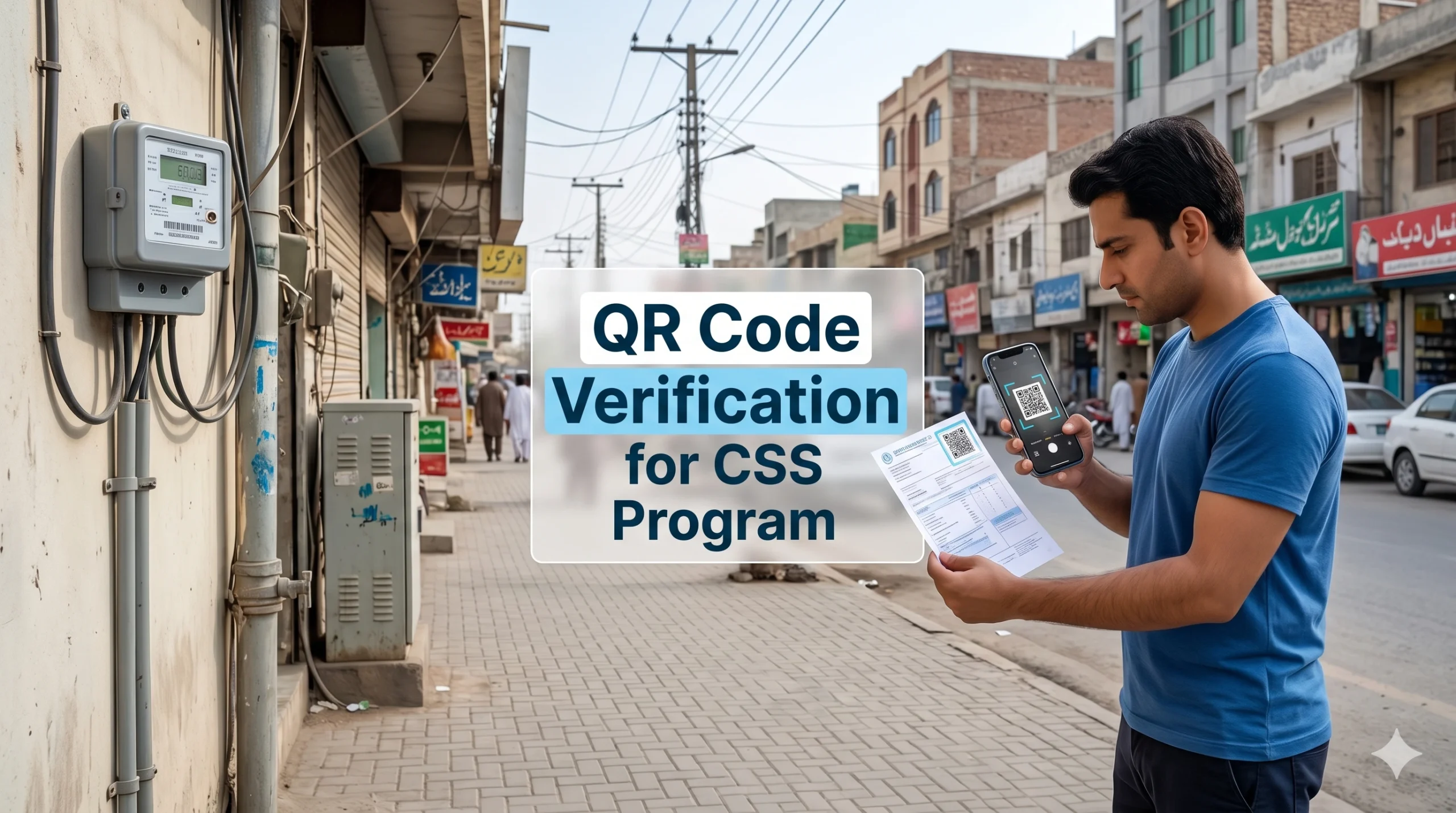 QR Code Verification for Electricity Bill Subsidy